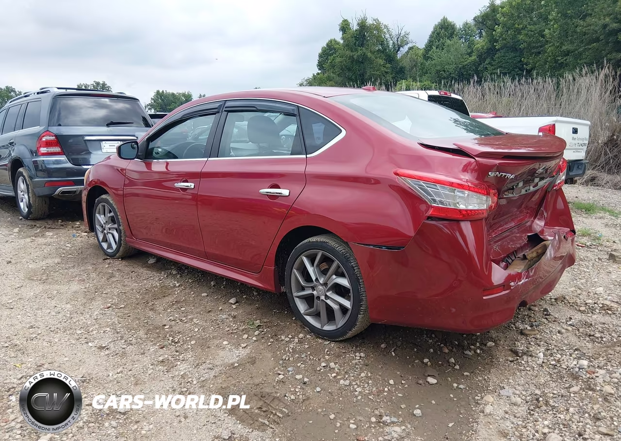 2013 Nissan Sentra Sr VIN:3N1AB7AP7DL675777 - 3