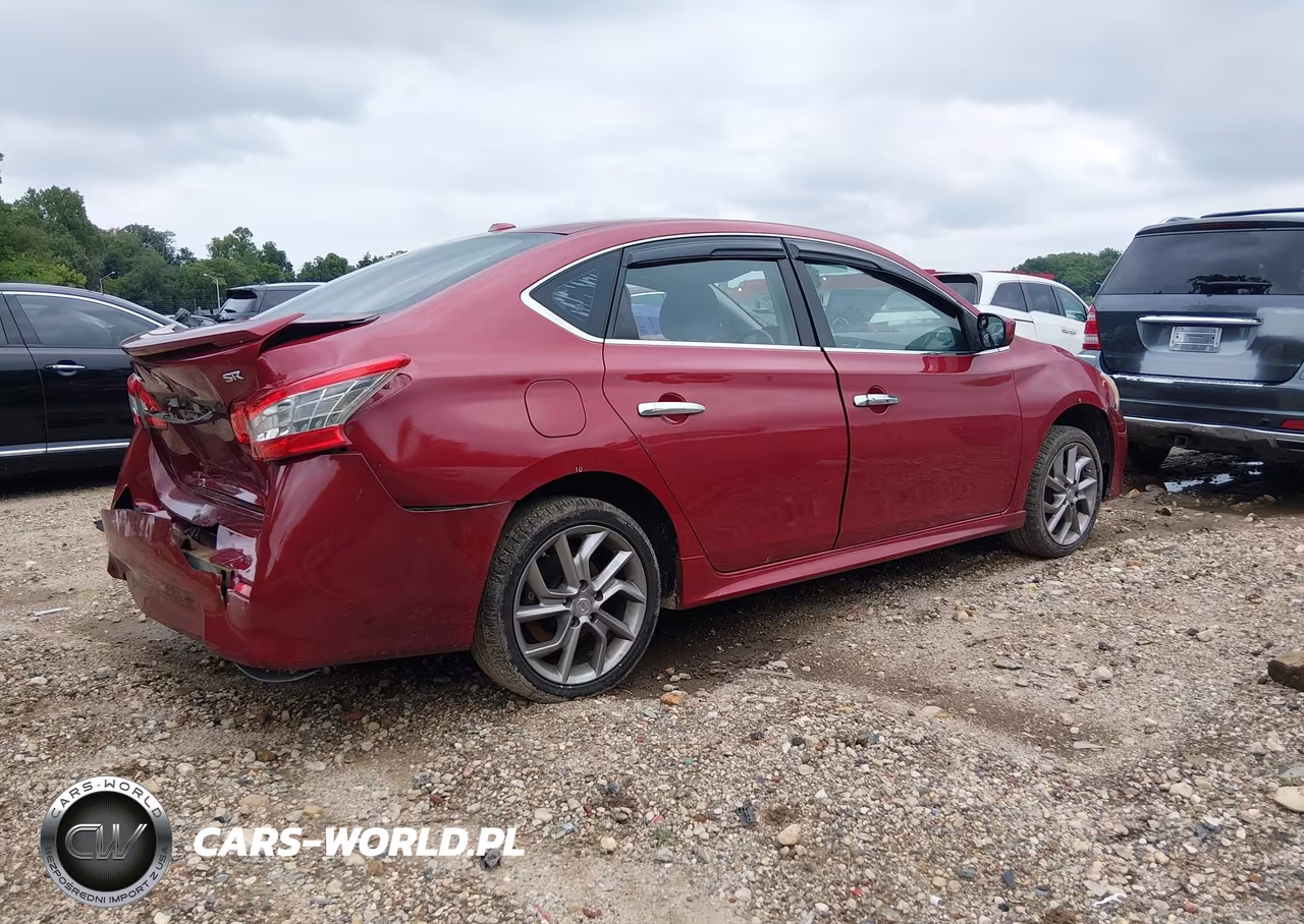 2013 Nissan Sentra Sr VIN:3N1AB7AP7DL675777 - 4