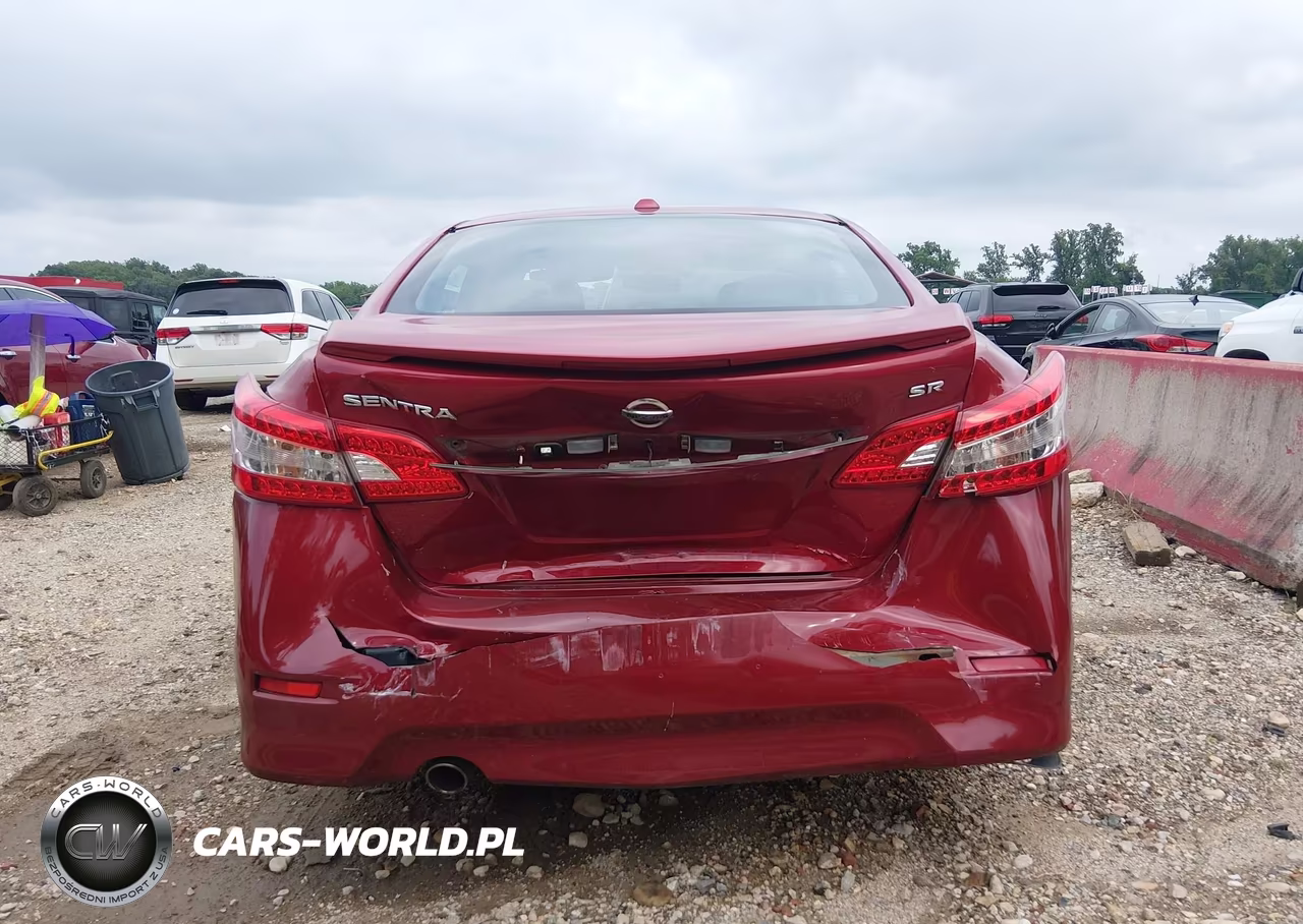 2013 Nissan Sentra Sr VIN:3N1AB7AP7DL675777 - 6