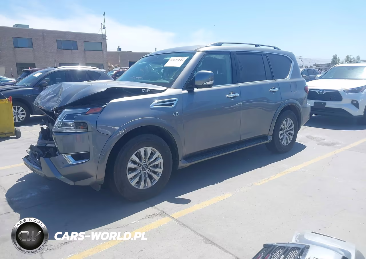 2022 Nissan Armada Sv 2Wd VIN:JN8AY2AC1N9163068 - 2