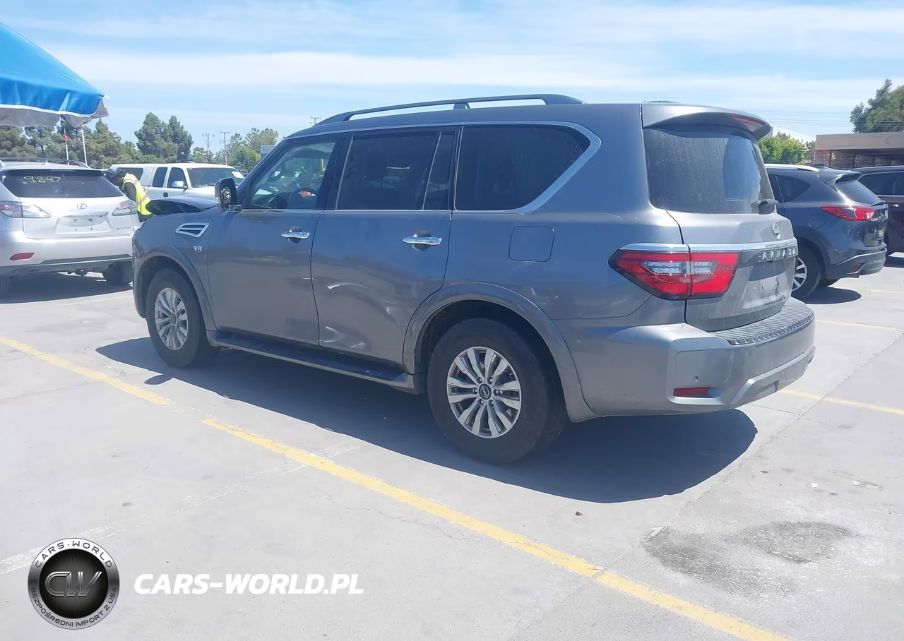 2022 Nissan Armada Sv 2Wd VIN:JN8AY2AC1N9163068 - 3