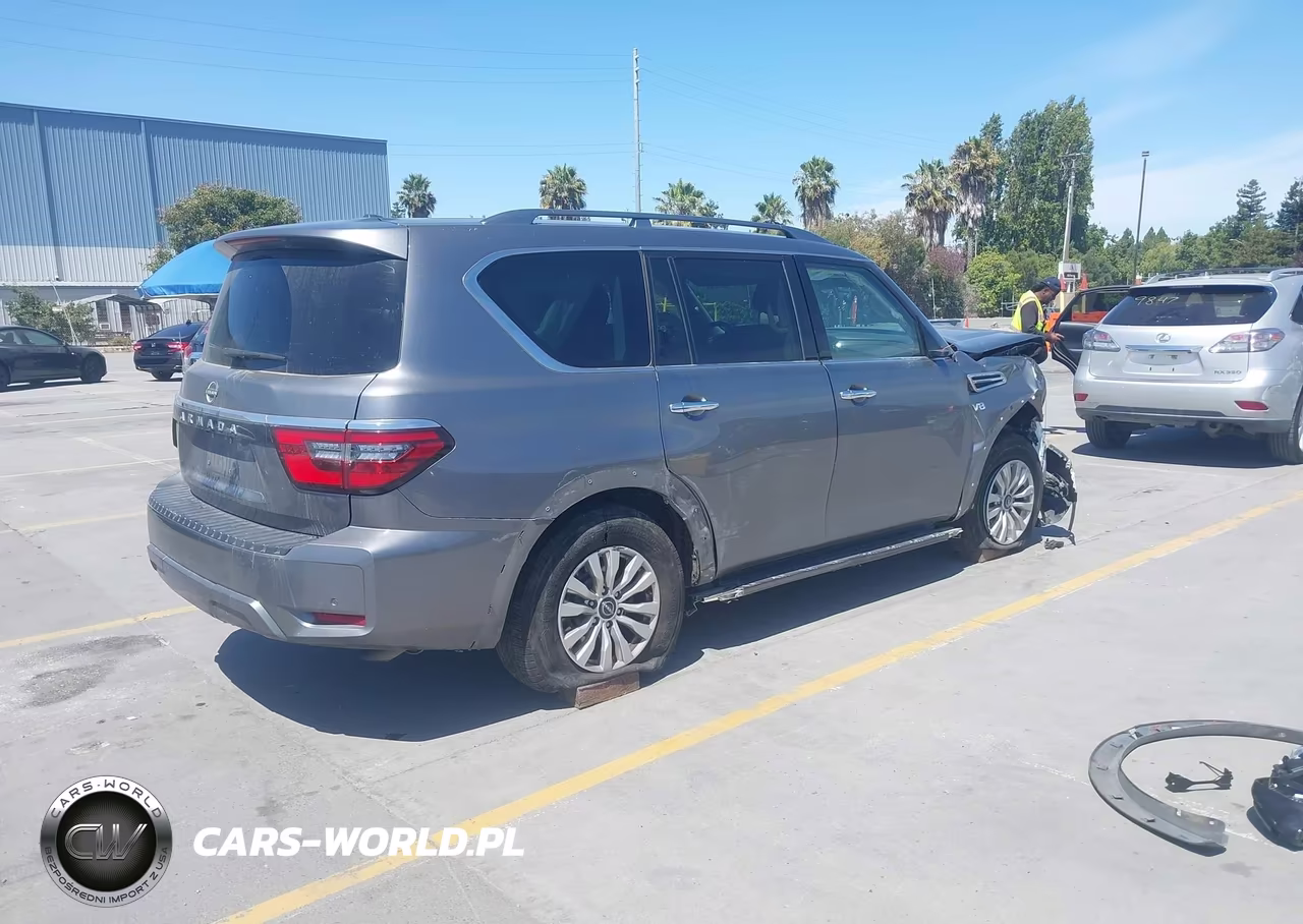 2022 Nissan Armada Sv 2Wd VIN:JN8AY2AC1N9163068 - 4