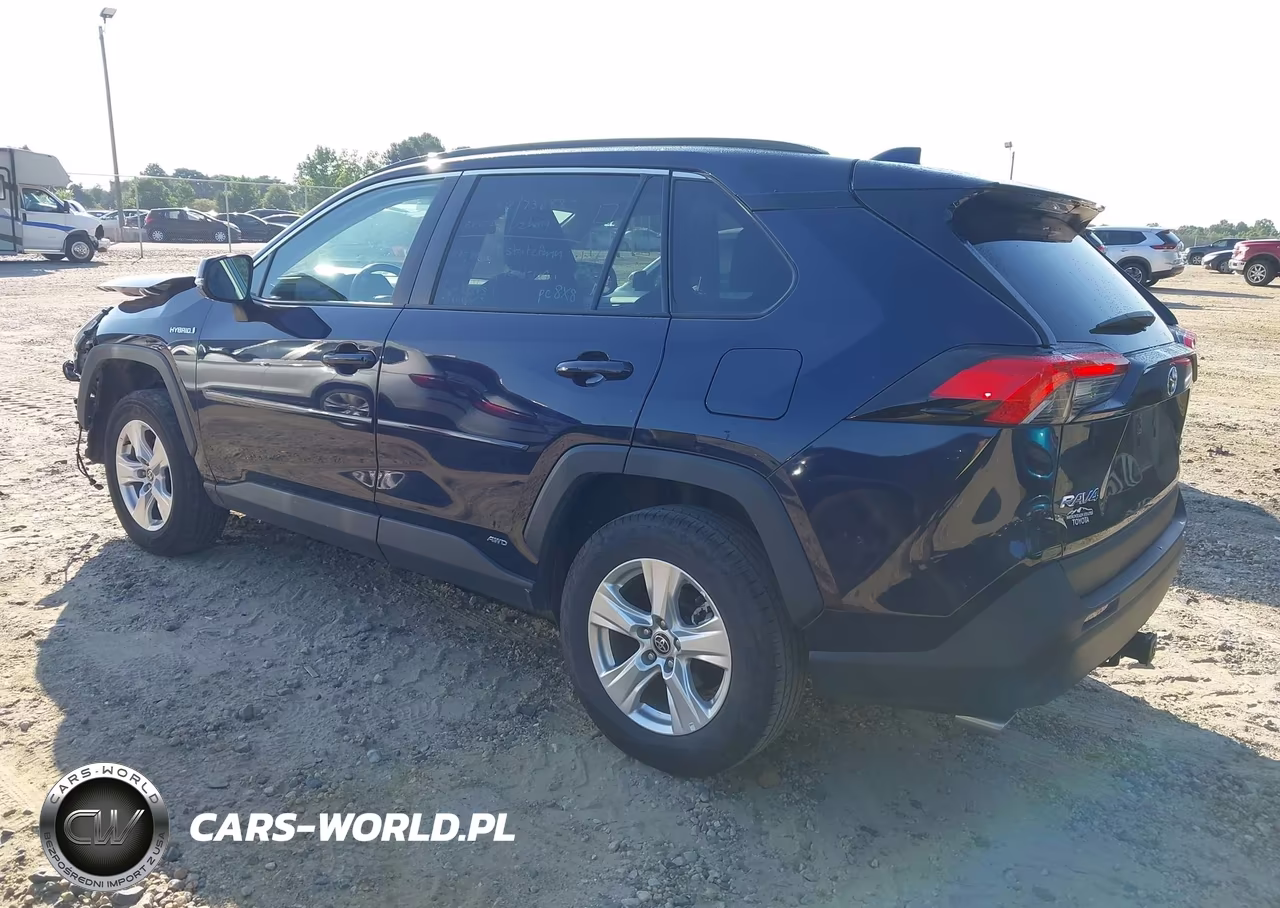 2021 Toyota Rav4 Hybrid Xle VIN:4T3RWRFV7MU043393 - 3