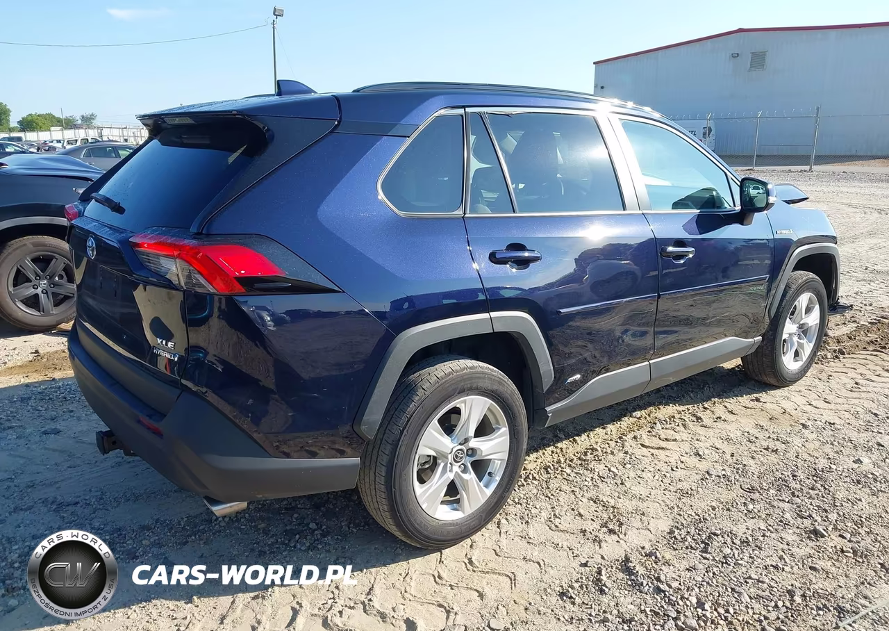 2021 Toyota Rav4 Hybrid Xle VIN:4T3RWRFV7MU043393 - 4