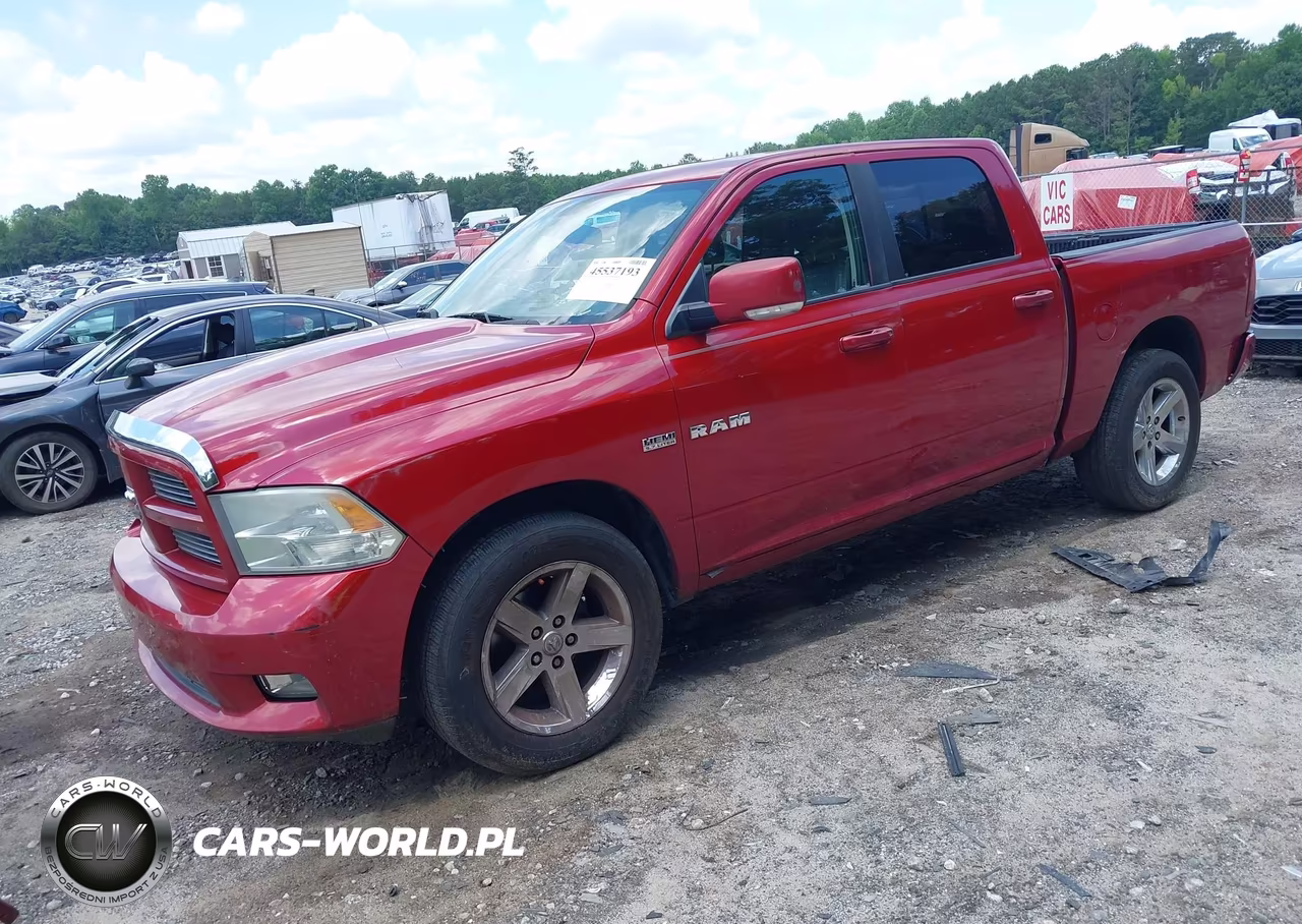 2010 Dodge Ram 1500 Slt-Sport-Trx VIN:1D7RB1CT2AS179716 - 2