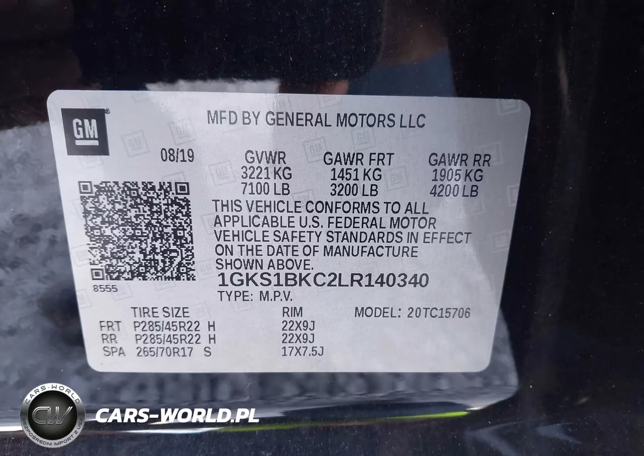 2020 GMC Yukon 2Wd Slt VIN:1GKS1BKC2LR140340 - 9