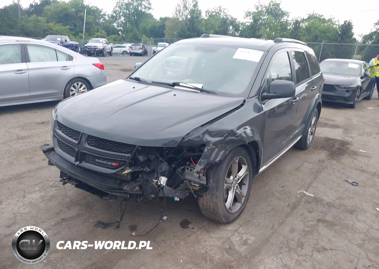 2017 Dodge Journey Crossroad Plus VIN:3C4PDCGG5HT625676 - 2