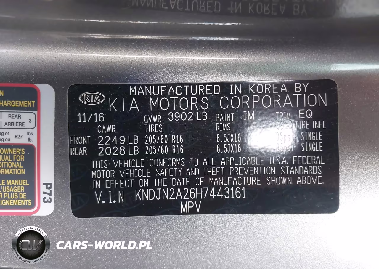 2017 Kia Soul VIN:KNDJN2A26H7443161 - 9