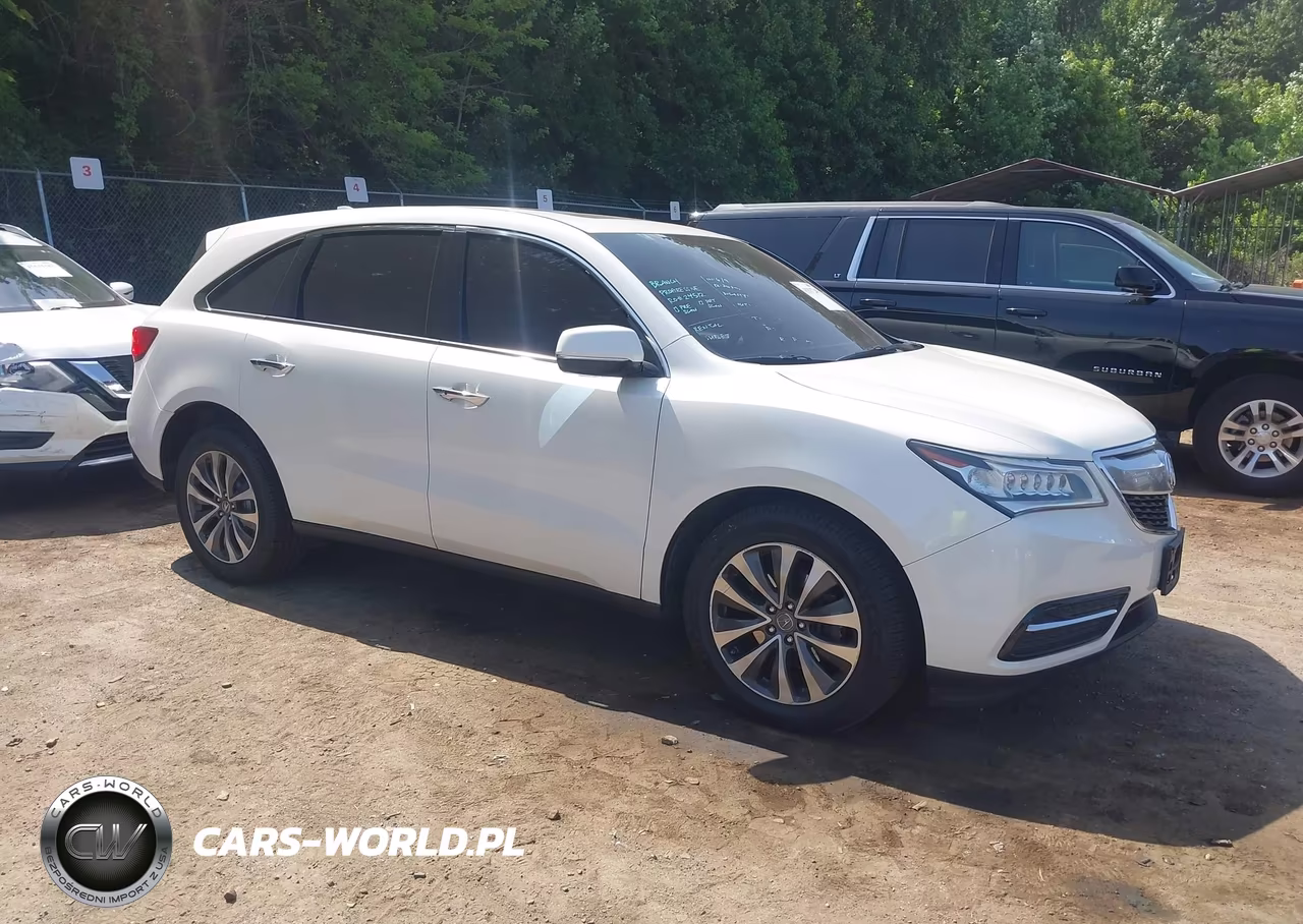 2016 Acura Mdx Technology Acurawatch Plus Packages-Technology Package – zdjęcie 1 z 18