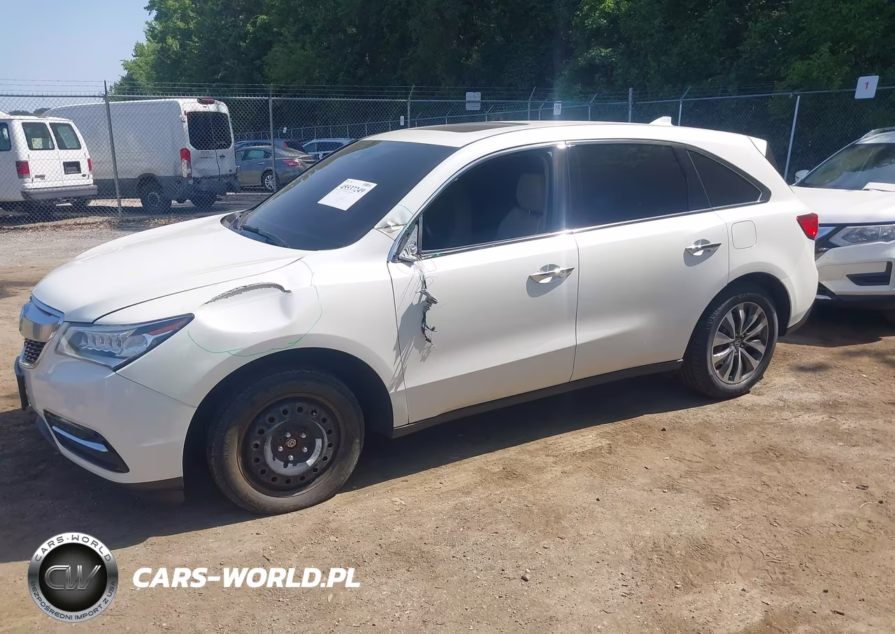 2016 Acura Mdx Technology Acurawatch Plus Packages-Technology Package VIN:5FRYD4H42GB019195 - 14