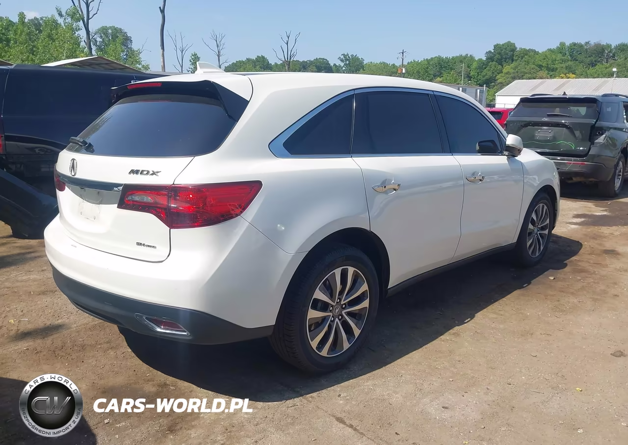 2016 Acura Mdx Technology Acurawatch Plus Packages-Technology Package VIN:5FRYD4H42GB019195 - 4