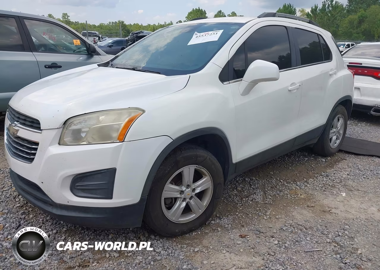 2015 Chevrolet Trax Lt VIN:KL7CJLSB5FB116900 - 2