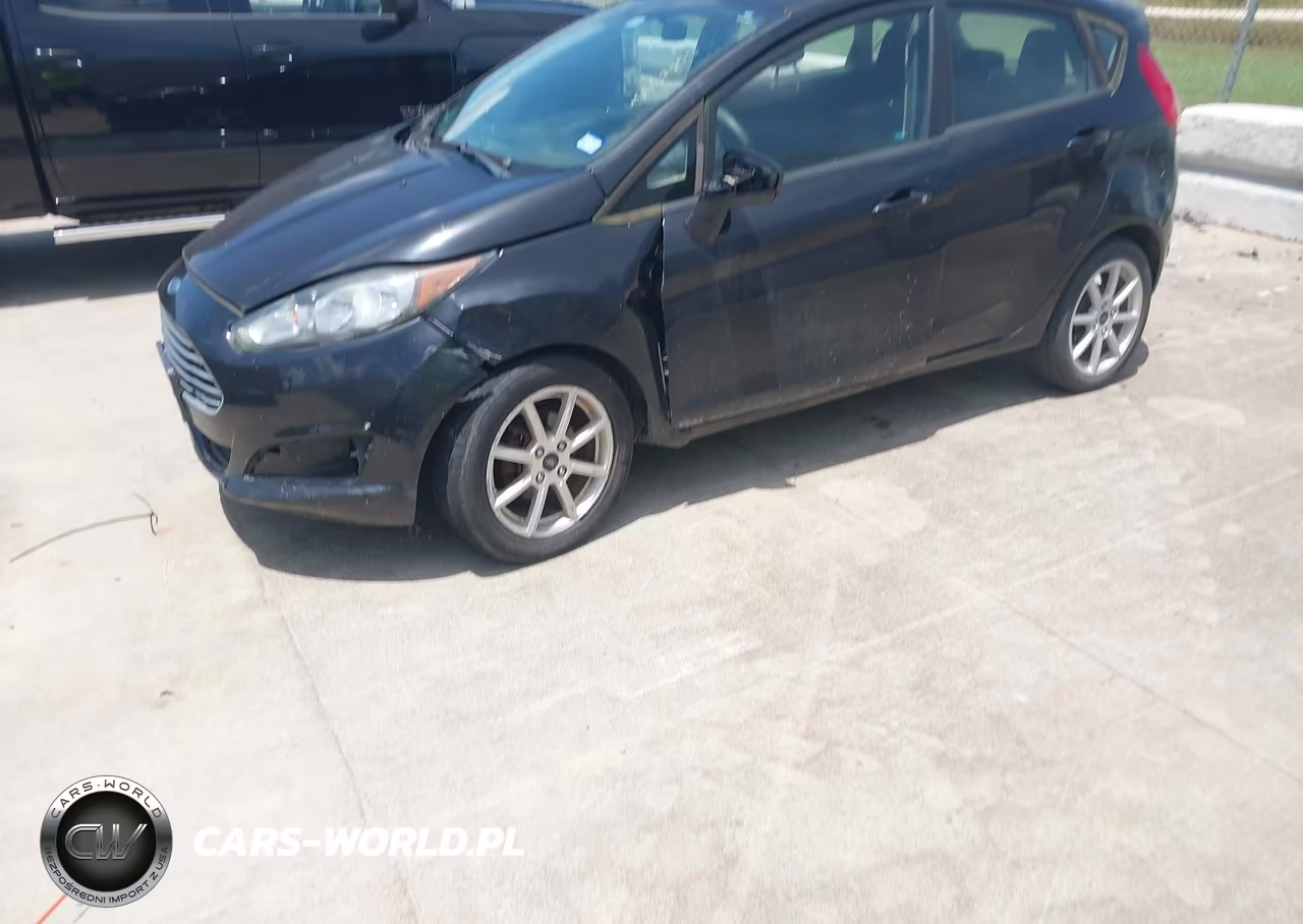2019 Ford Fiesta Se VIN:3FADP4EJ6KM105752 - 2