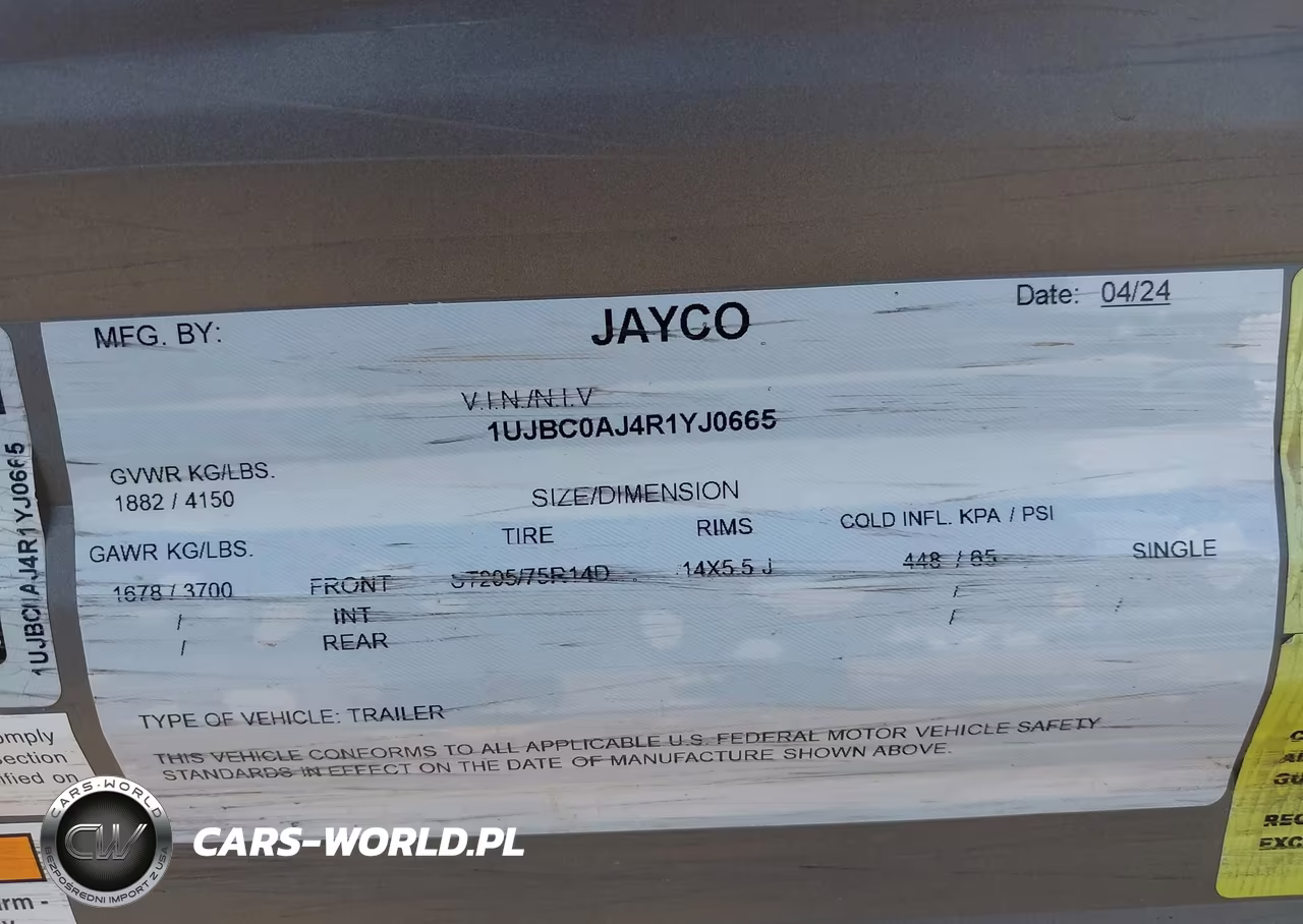 2024 Jayco Other VIN:1UJBC0AJ4R1YJ0665 - 9