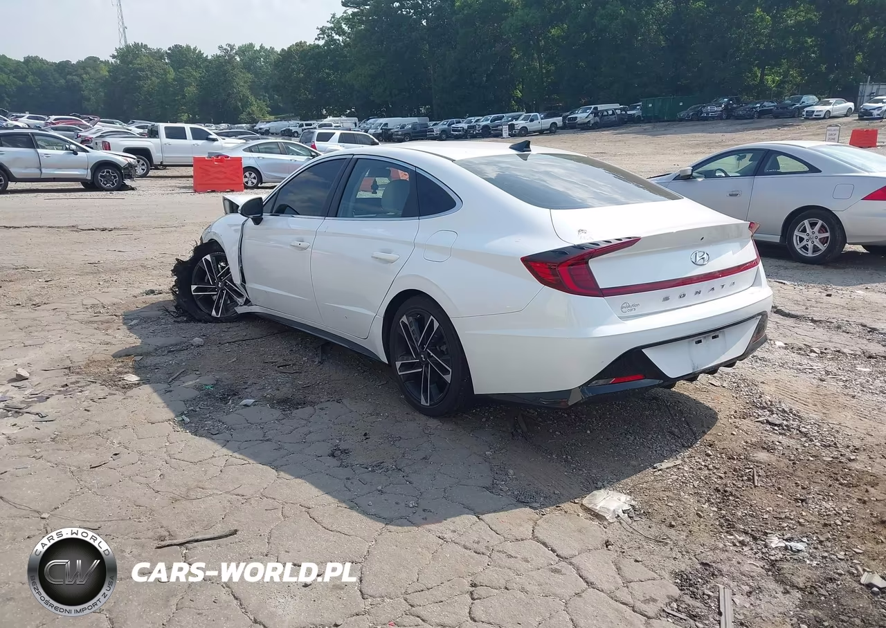 2020 Hyundai Sonata Sel VIN:5NPEL4JA0LH015312 - 3
