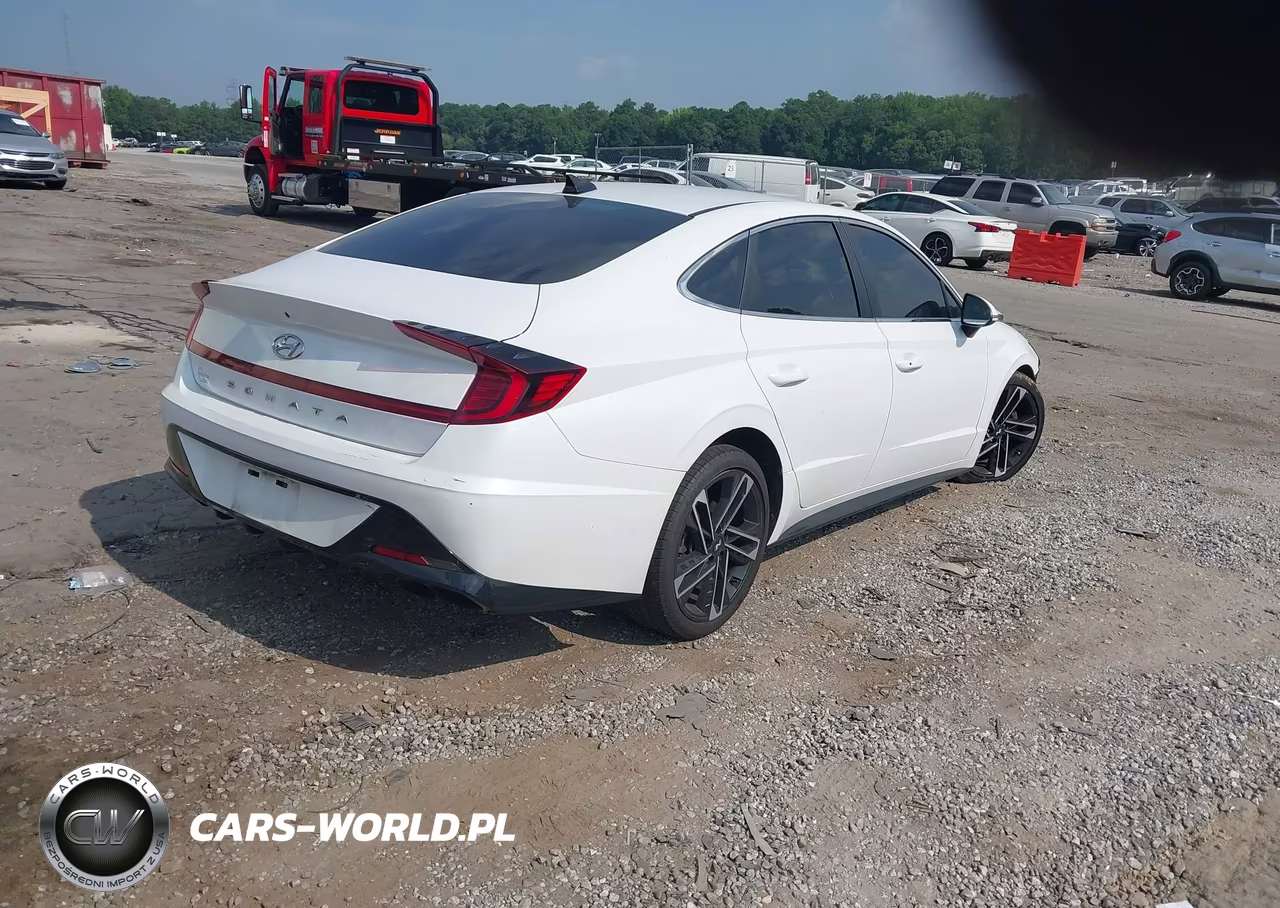 2020 Hyundai Sonata Sel VIN:5NPEL4JA0LH015312 - 4