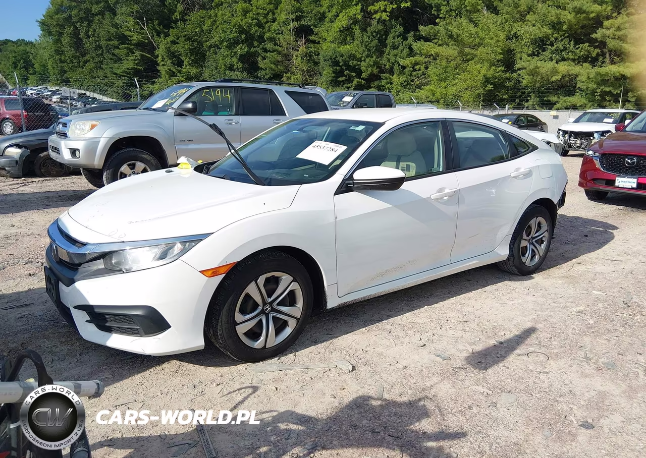 2018 Honda Civic Lx VIN:19XFC2F59JE040814 - 2