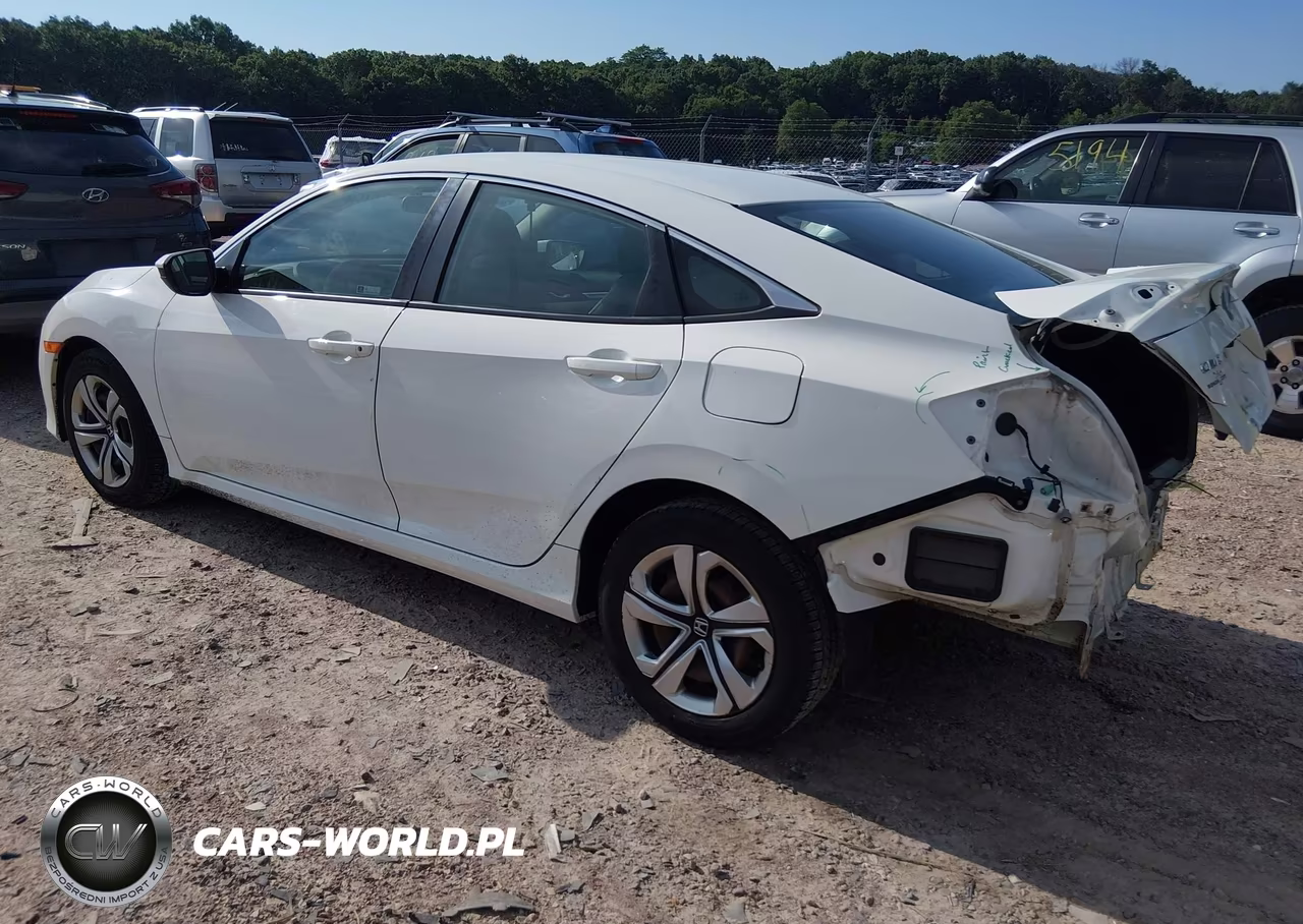 2018 Honda Civic Lx VIN:19XFC2F59JE040814 - 3