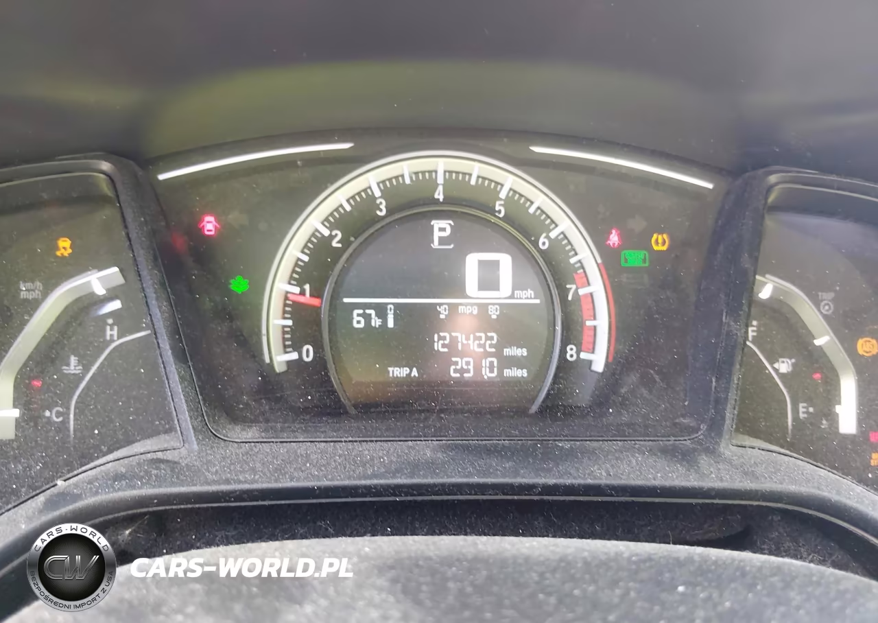 2018 Honda Civic Lx VIN:19XFC2F59JE040814 - 7