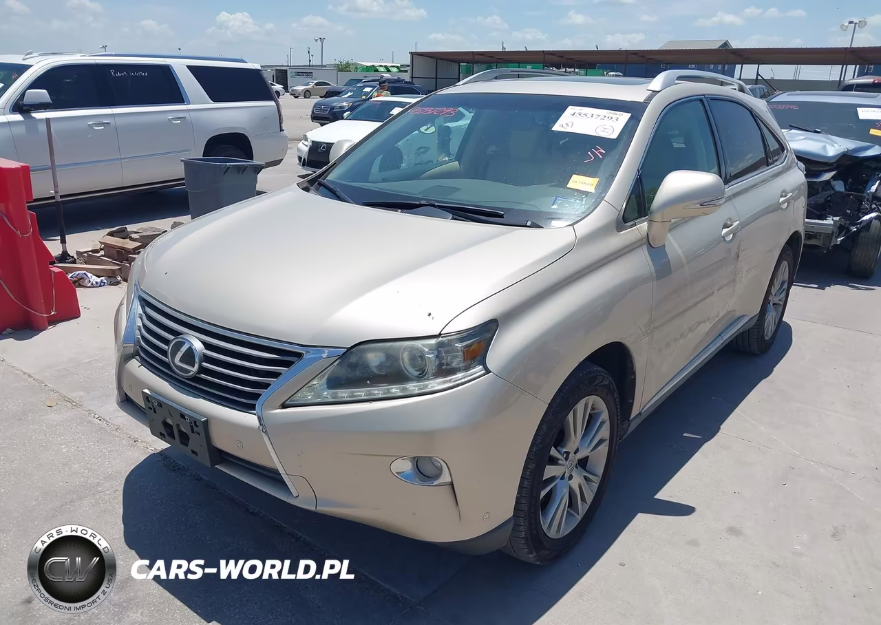 2013 Lexus Rx 350 VIN:2T2ZK1BA0DC126671 - 2