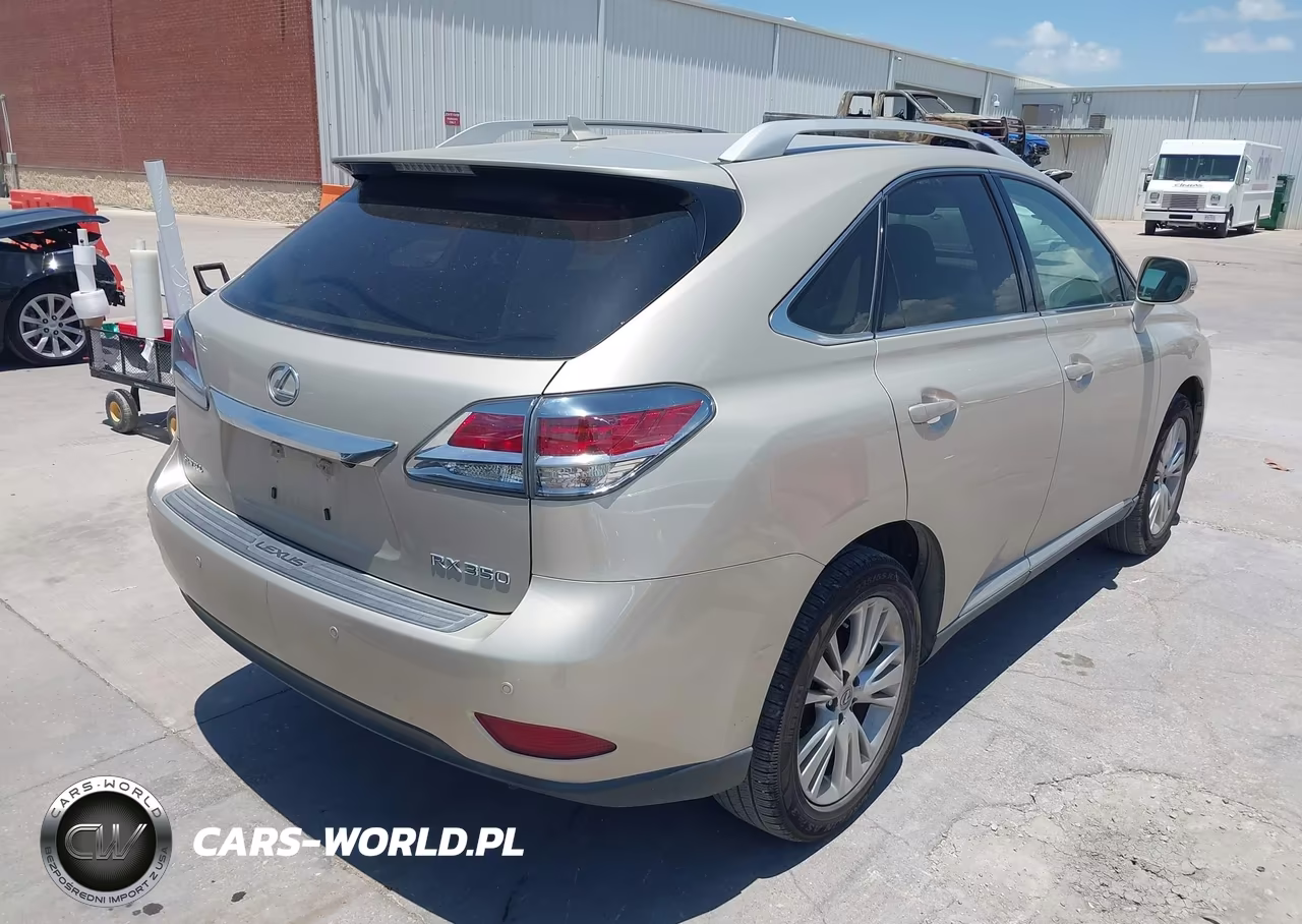 2013 Lexus Rx 350 VIN:2T2ZK1BA0DC126671 - 4