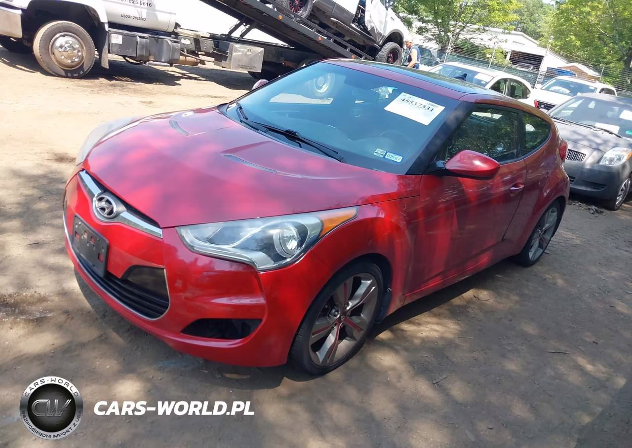 2013 Hyundai Veloster Base W-Black VIN:KMHTC6ADXDU137563 - 2