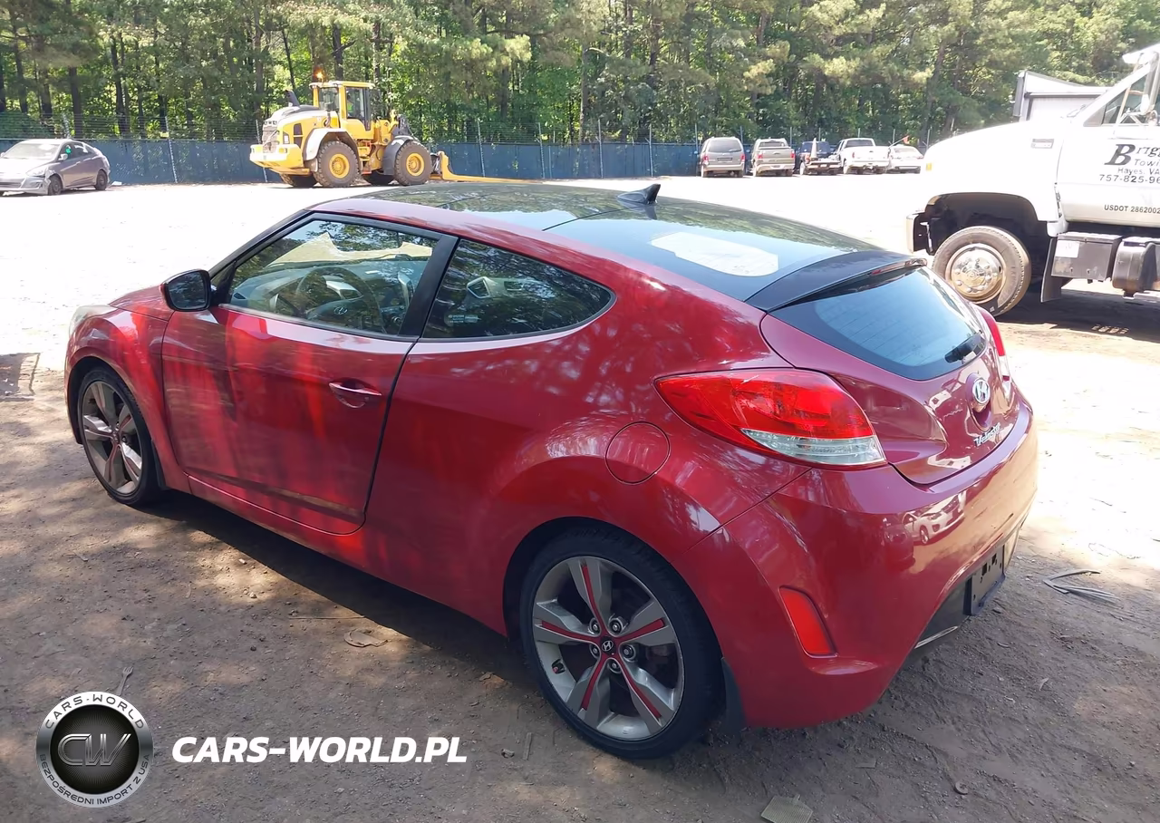 2013 Hyundai Veloster Base W-Black VIN:KMHTC6ADXDU137563 - 3