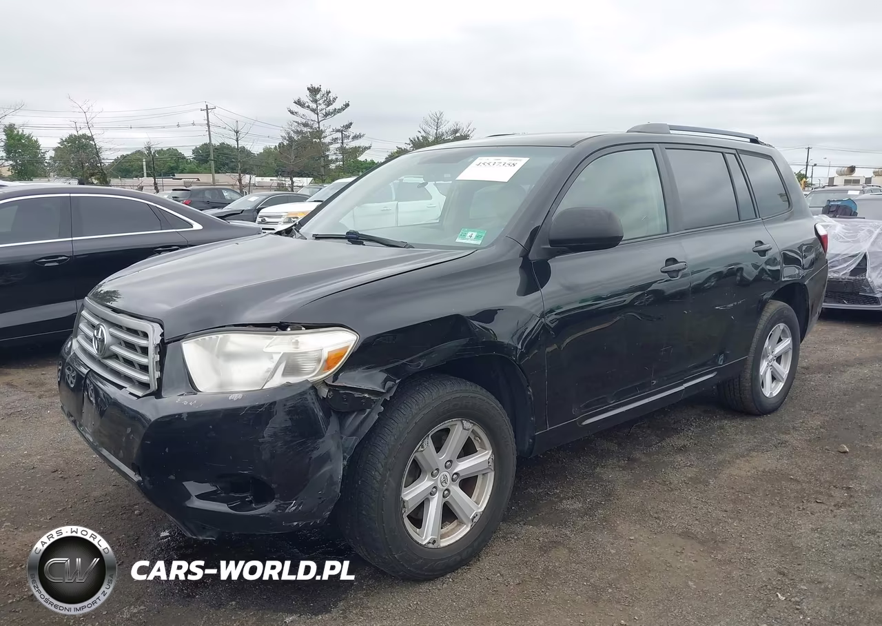 2010 Toyota Highlander Base V6 VIN:5TDBK3EH8AS007814 - 2