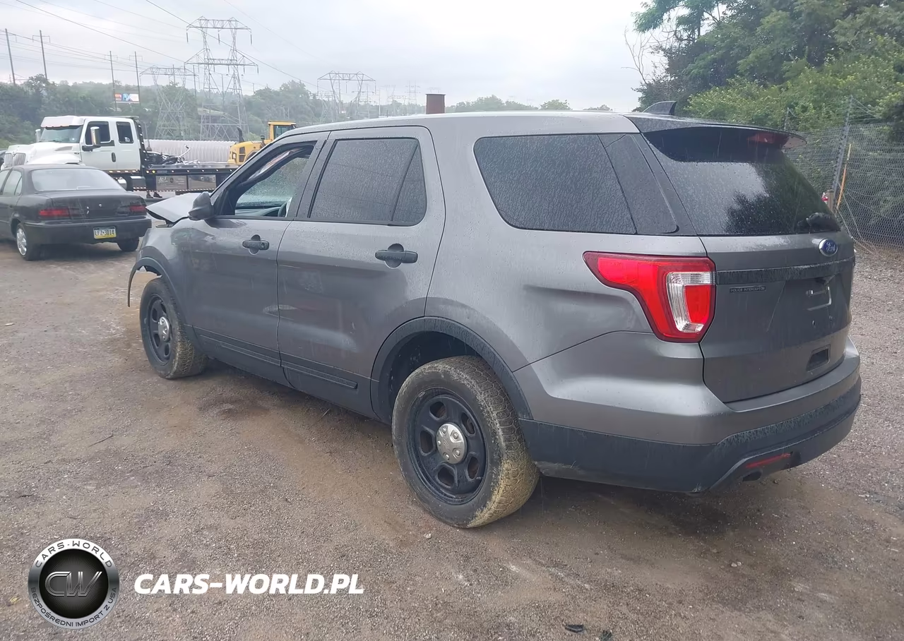2017 Ford Utility Police Interceptor VIN:1FM5K8AR1HGD25279 - 3