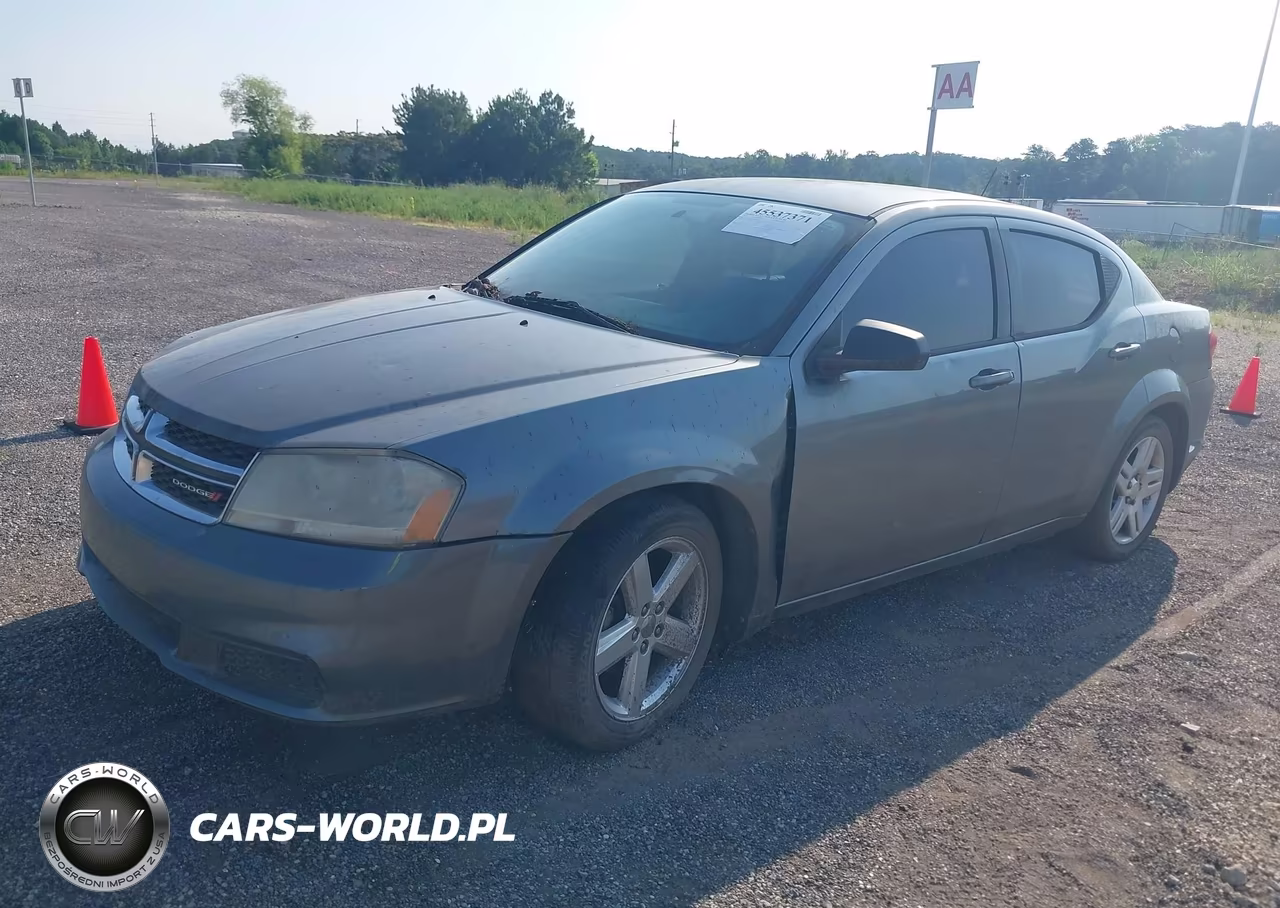2013 Dodge Avenger Se VIN:1C3CDZABXDN644477 - 2