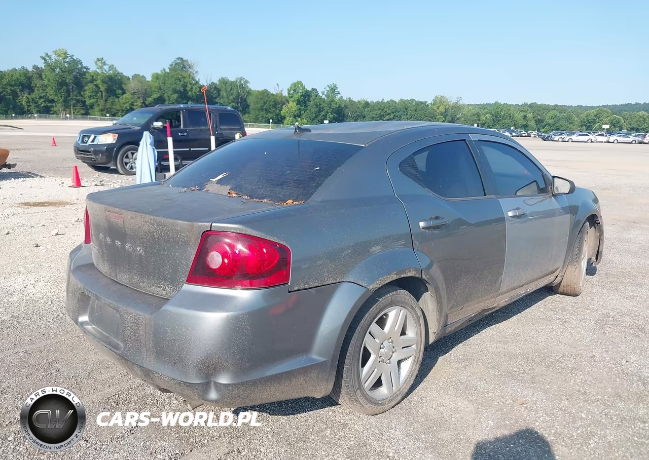 2013 Dodge Avenger Se VIN:1C3CDZABXDN644477 - 4