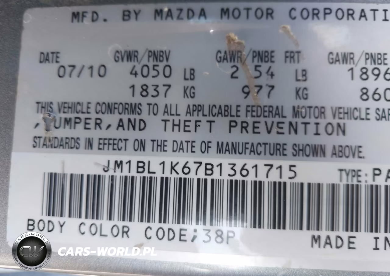 2011 Mazda Mazda3 S Sport VIN:JM1BL1K67B1361715 - 9