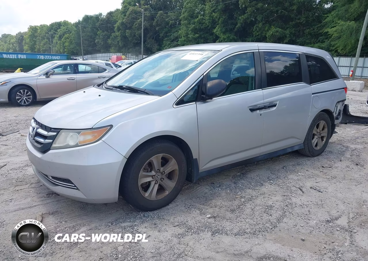 2014 Honda Odyssey Lx VIN:5FNRL5H20EB116793 - 2