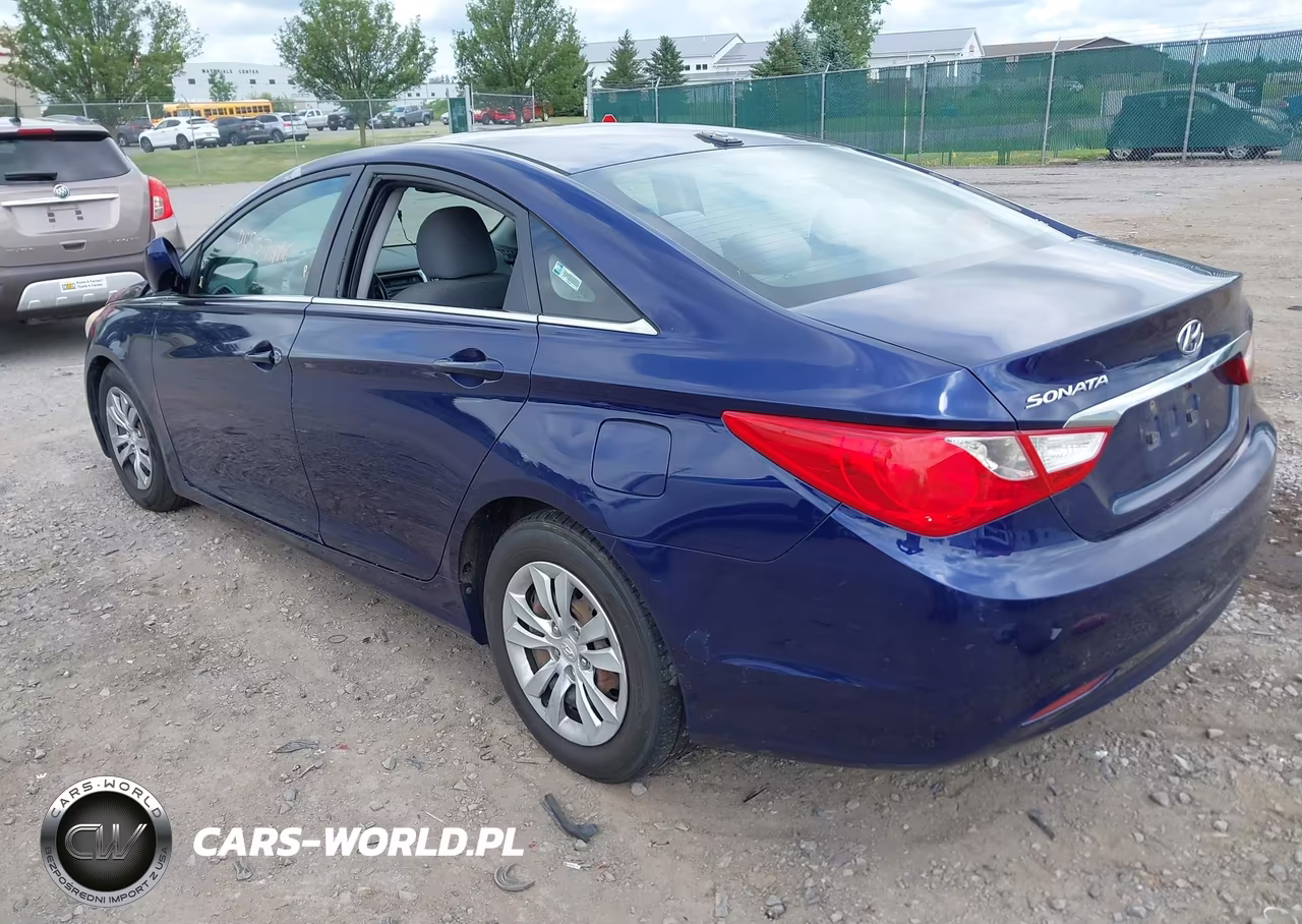 2012 Hyundai Sonata Gls VIN:5NPEB4ACXCH313273 - 3
