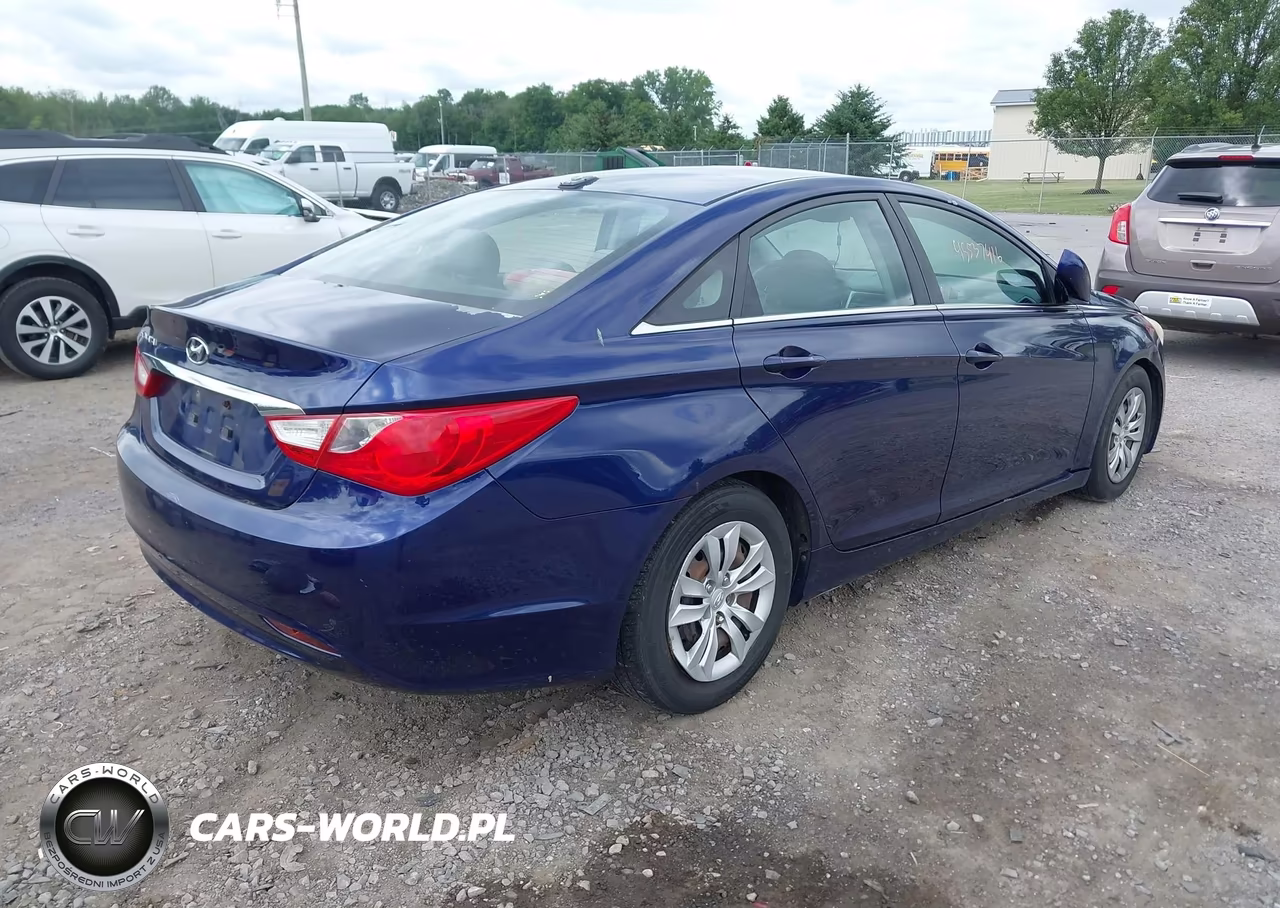 2012 Hyundai Sonata Gls VIN:5NPEB4ACXCH313273 - 4