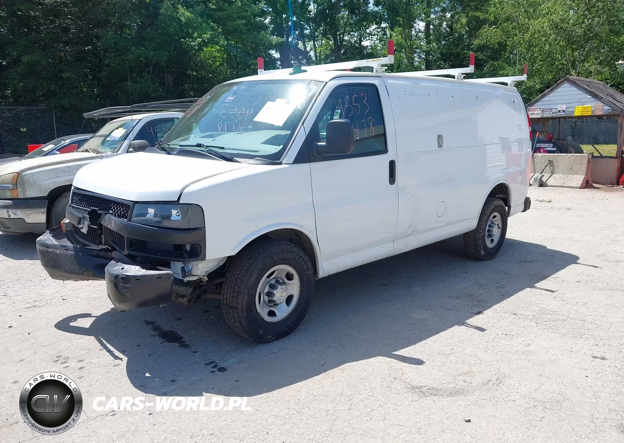 2023 Chevrolet Express Cargo Rwd 3500 Regular Wheelbase Wt VIN:1GCZGGFP7P1108930 - 2