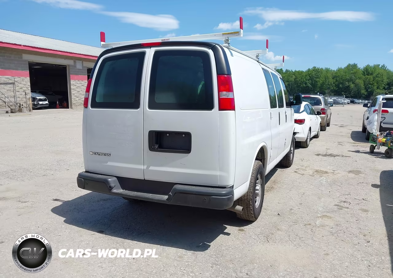 2023 Chevrolet Express Cargo Rwd 3500 Regular Wheelbase Wt VIN:1GCZGGFP7P1108930 - 4