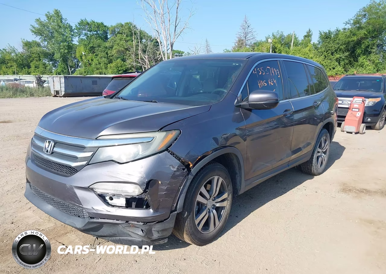 2017 Honda Pilot Ex VIN:5FNYF5H32HB035035 - 2