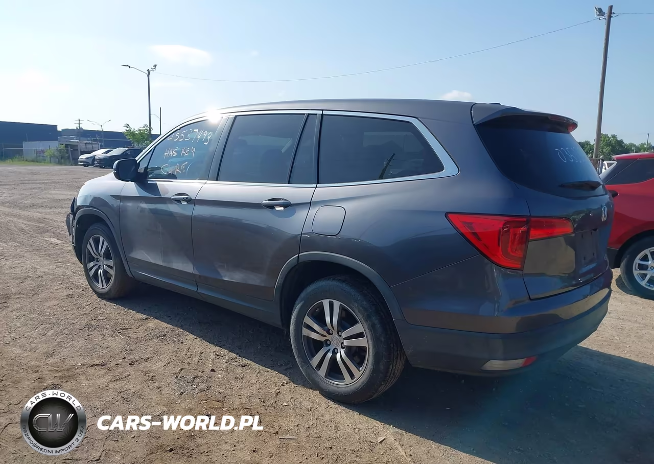 2017 Honda Pilot Ex VIN:5FNYF5H32HB035035 - 3
