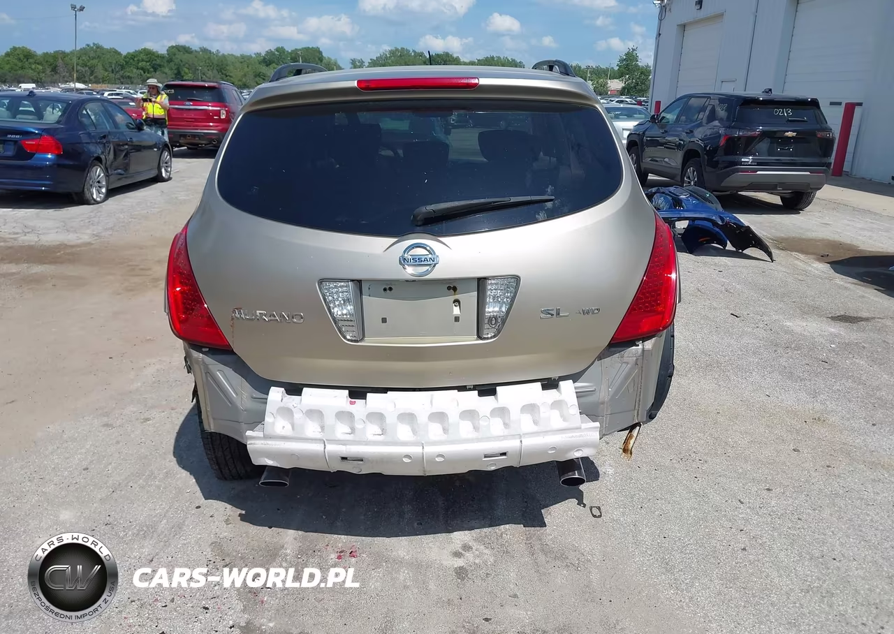 2006 Nissan Murano Sl VIN:JN8AZ08W16W538509 - 17