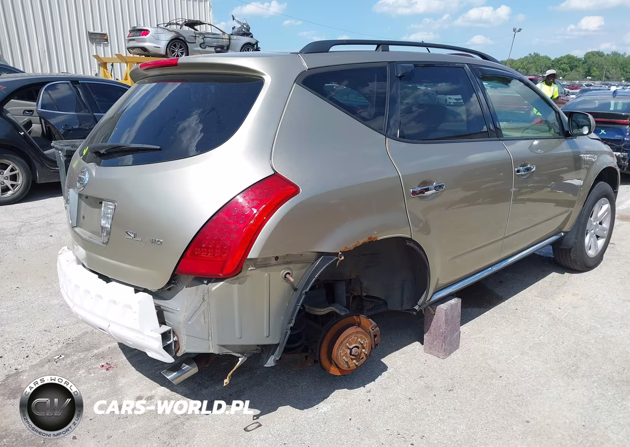 2006 Nissan Murano Sl VIN:JN8AZ08W16W538509 - 4