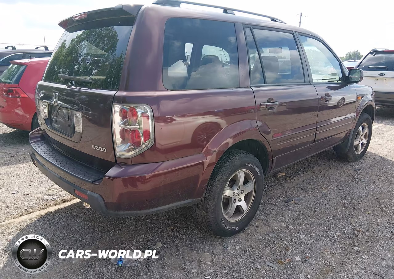2007 Honda Pilot Ex VIN:5FNYF18467B005651 - 4