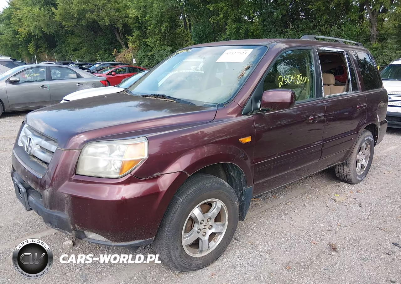 2007 Honda Pilot Ex VIN:5FNYF18467B005651 - 6