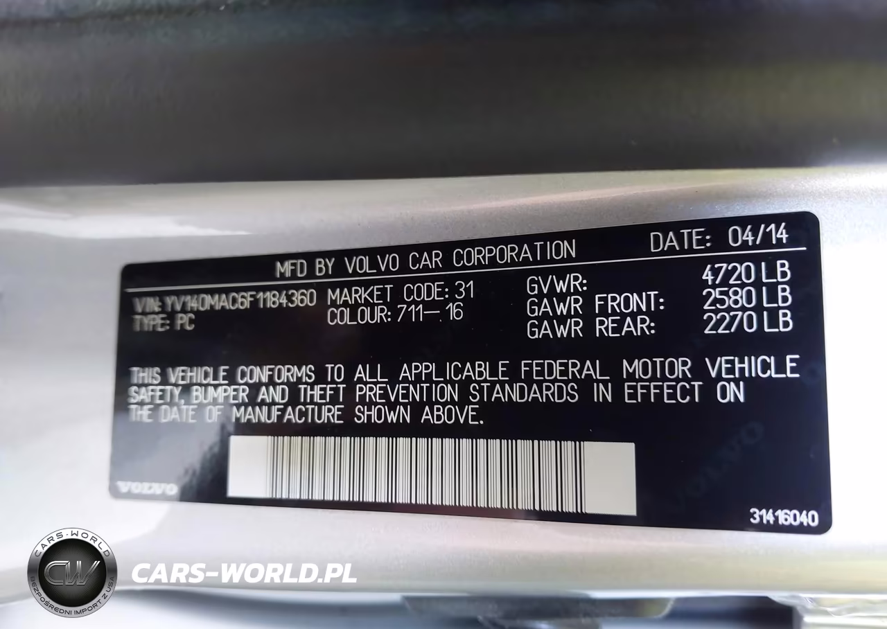 2015 Volvo S80 T5 Premier Plus VIN:YV140MAC6F1184360 - 9
