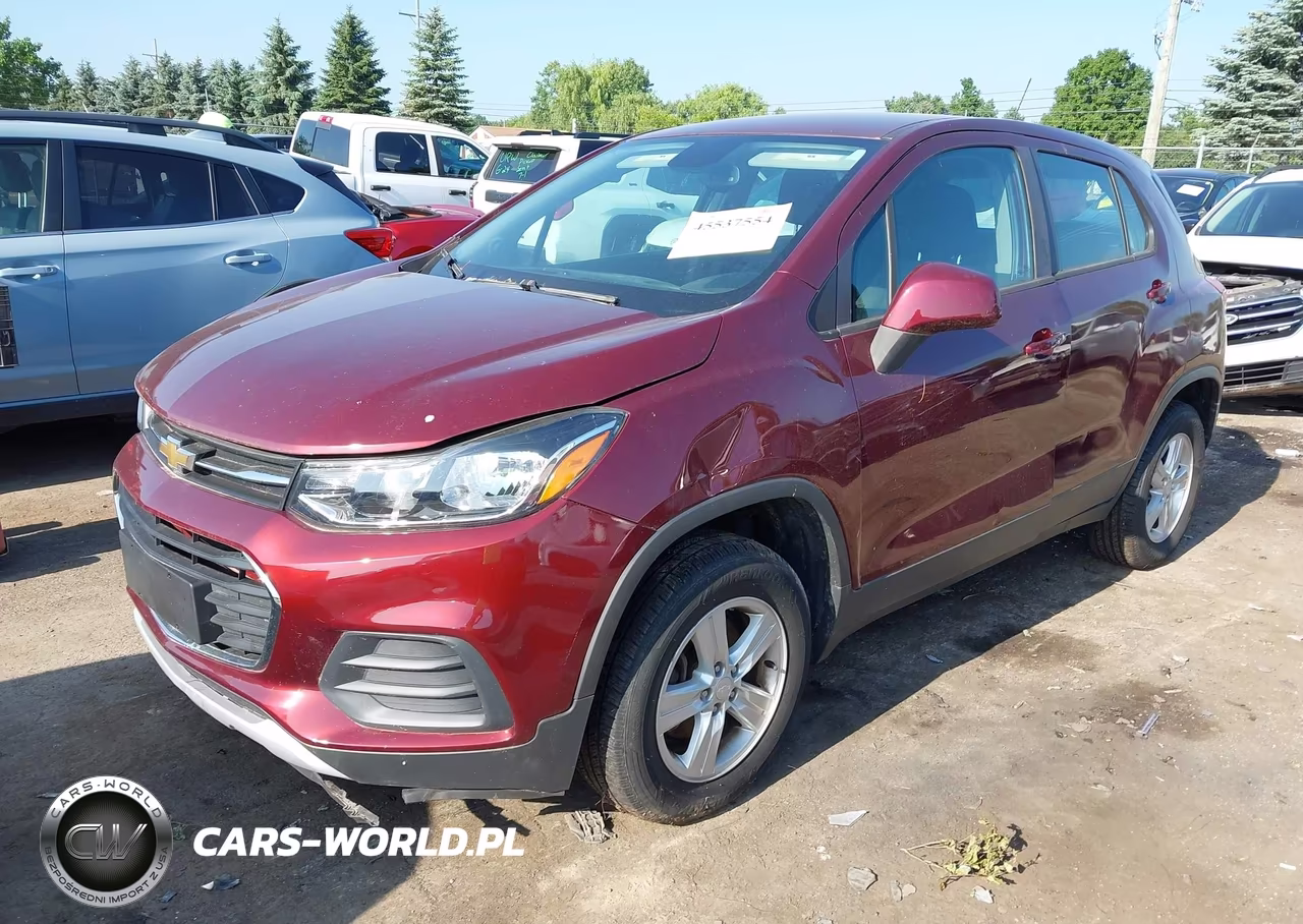 CHEVROLET TRAX LS VIN:3GNCJNSB5HL173136 - 2