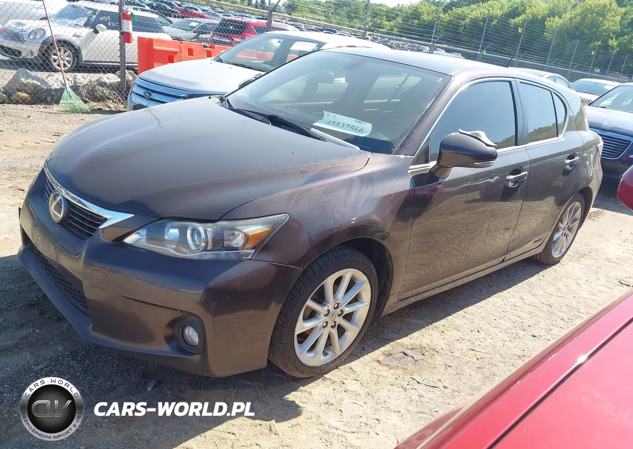 2012 Lexus Ct 200H Premium VIN:JTHKD5BH5C2082117 - 2