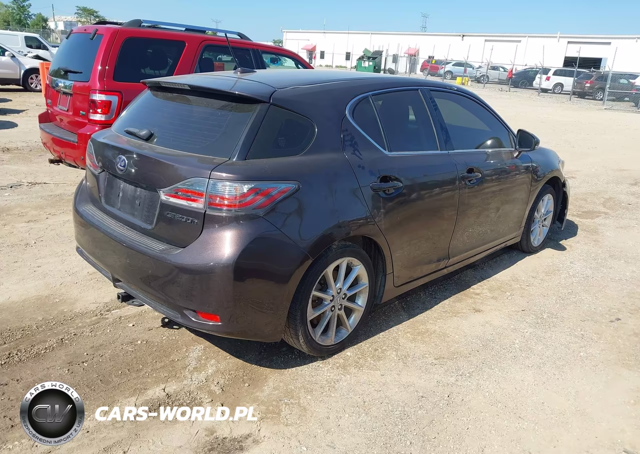 2012 Lexus Ct 200H Premium VIN:JTHKD5BH5C2082117 - 4