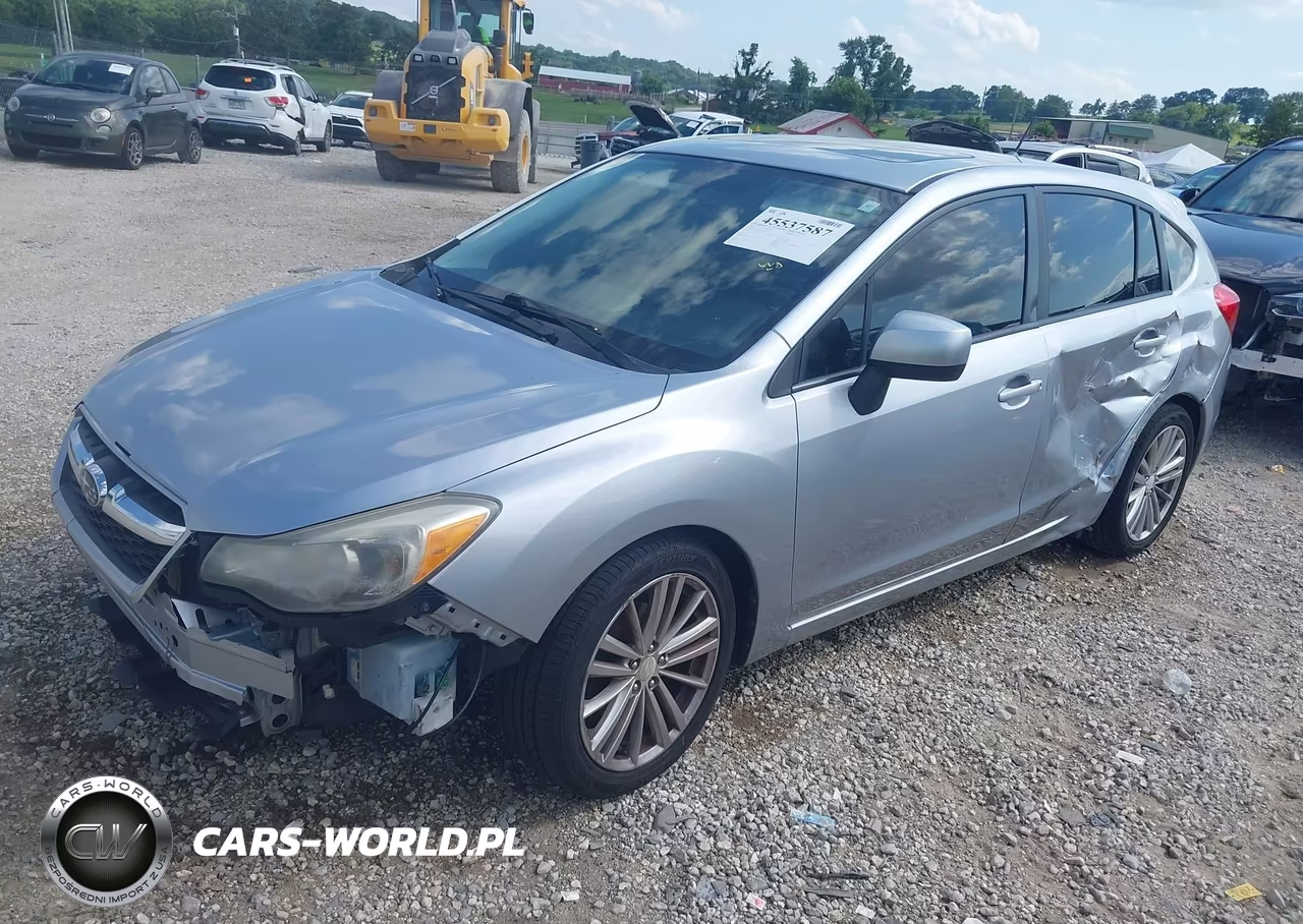 2012 Subaru Impreza 2.0I Premium VIN:JF1GPAD62CH201957 - 2