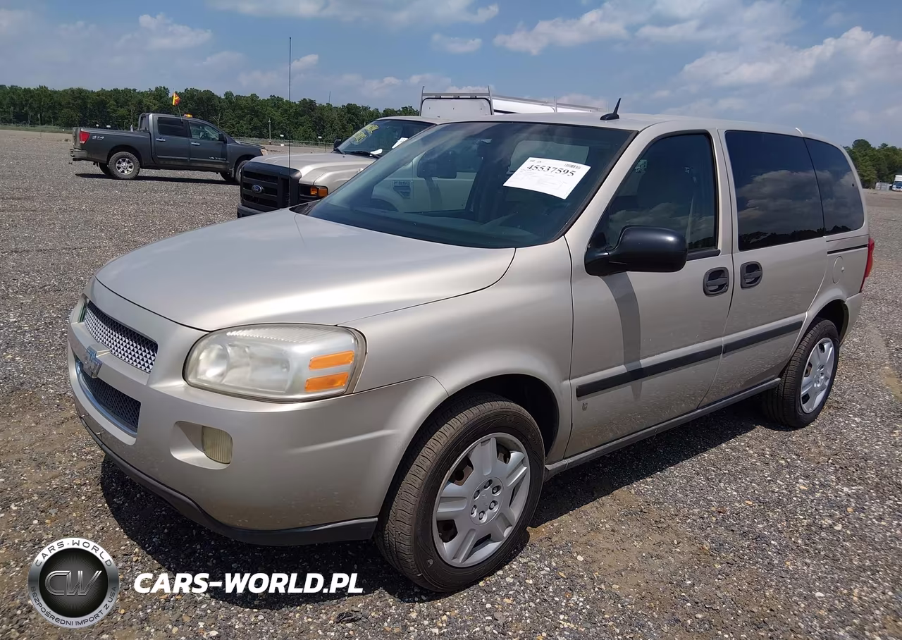 2008 Chevrolet Uplander Ls VIN:1GNDU23168D186435 - 2