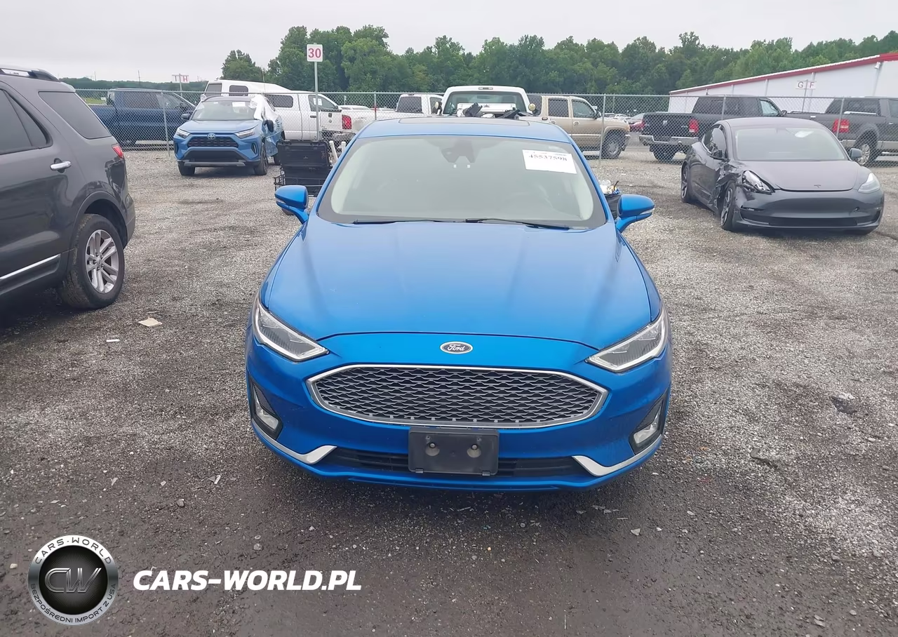 2020 Ford Fusion Titanium VIN:3FA6P0D97LR151166 - 12